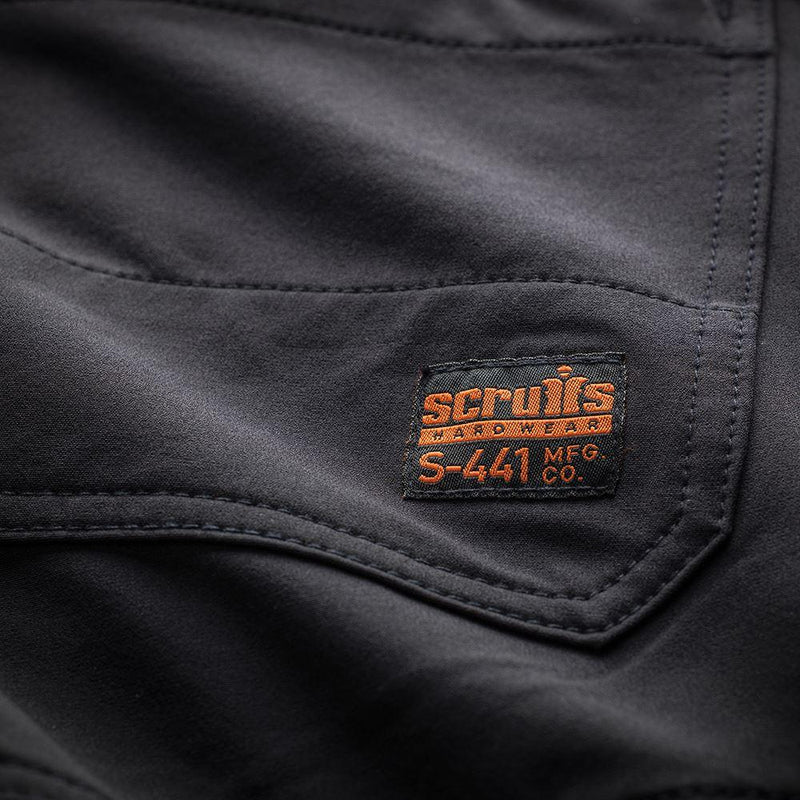 Scruffs Trade Flex Shorts Black 28" W Scruffs - Dynamic Drive