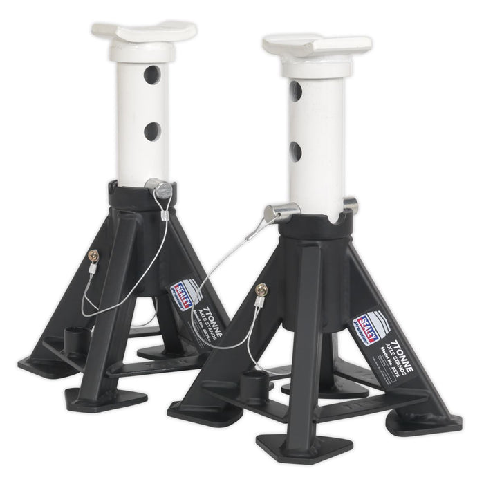 Sealey Short Axle Stands (Pair) 7 Tonne Capacity per Stand Sealey  - Dynamic Drive