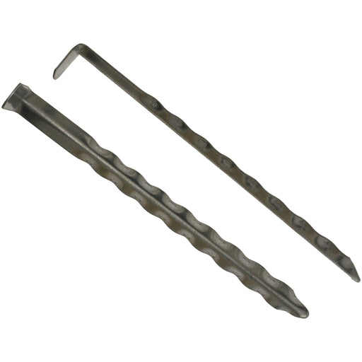 W4 Rippled angled tent peg 8in 37696 W4 - Dynamic Drive