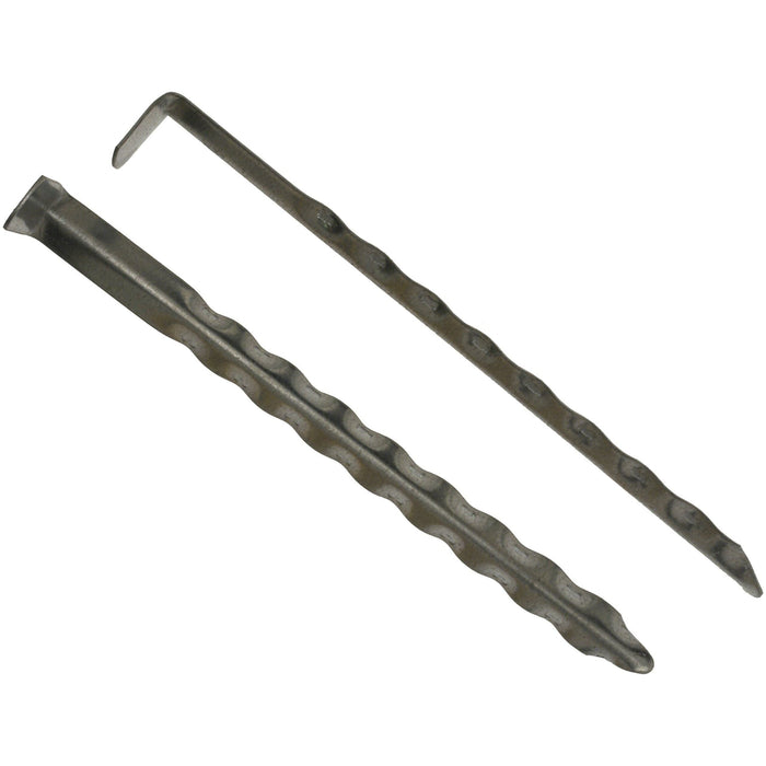 W4 Rippled angled tent peg 8in 37696 W4 - Dynamic Drive