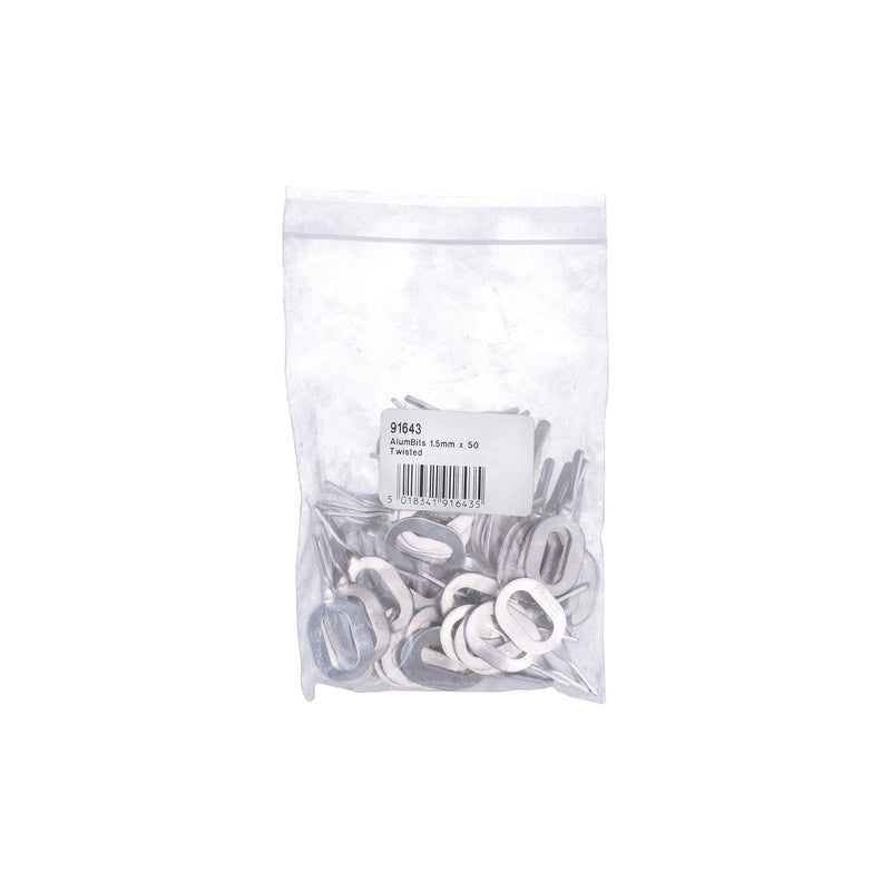 Power-Tec AlumBits 1.5mm x 50 Twisted 91643 Laser - Dynamic Drive