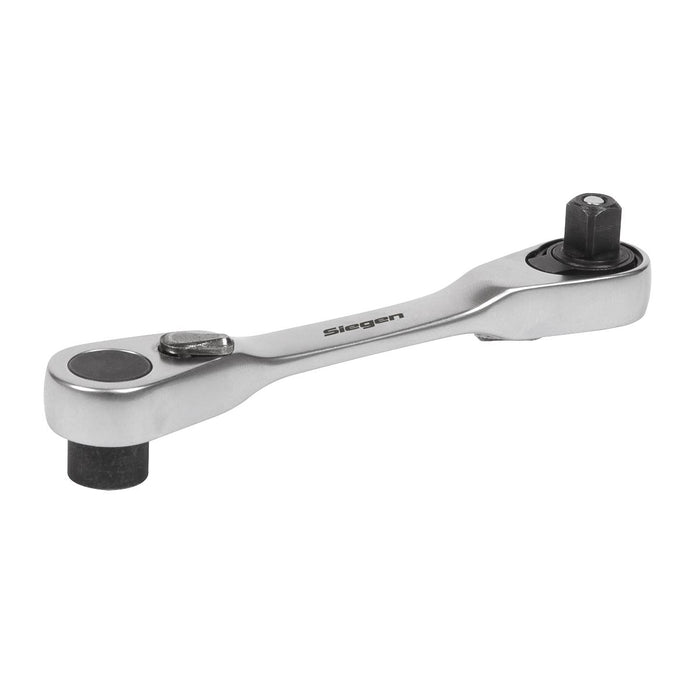 Siegen Siegen Micro Ratchet Bit Driver & Wrench 1/4"Hex x 1/4"Sq Drive S01251 Siegen - Dynamic Drive