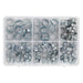 Sealey Zinc Plated O-Clip Double Ear Assortment 140pc AB044DE Sealey - Dynamic Drive