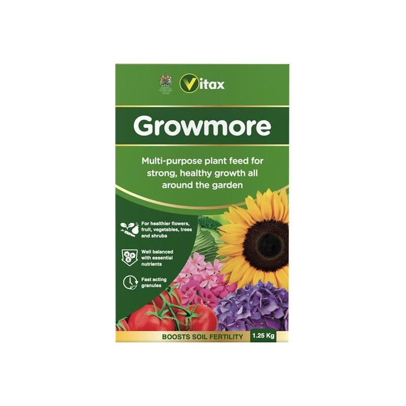 Vitax Growmore Granules 1.25kg Vitax - Dynamic Drive