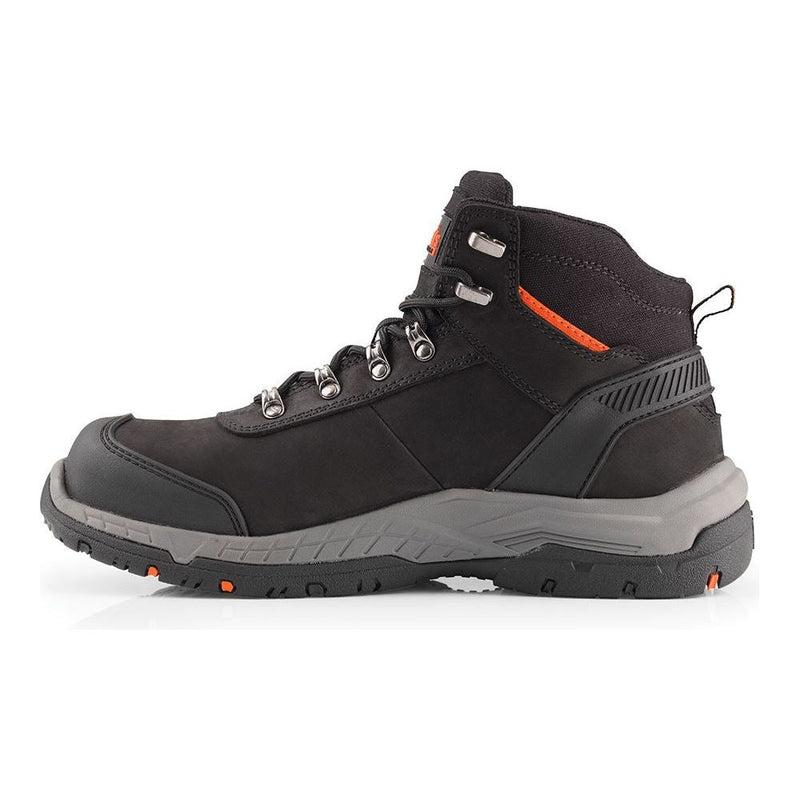 Scruffs Sabatan Safety Boots Black Size 10 / 44 Scruffs - Dynamic Drive