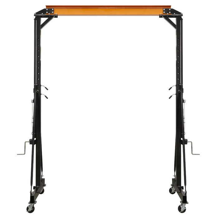 Sealey Portable Lifting Gantry Crane Adjustable 2 Tonne SG2000W Sealey - Dynamic Drive
