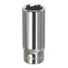 Sealey WallDrive Socket 14mm Deep 1/4"Sq Drive Fully Polished SP1414D Sealey - Dynamic Drive