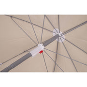 Bo-Camp Parasol Articulated Arm Polyester Dia 200cm Sand Bo-Camp - Dynamic Drive