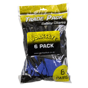 Sealey Lightweight Precision Grip Gloves (Large) Pack of 6 Pairs TSP117L/6 Sealey - Dynamic Drive