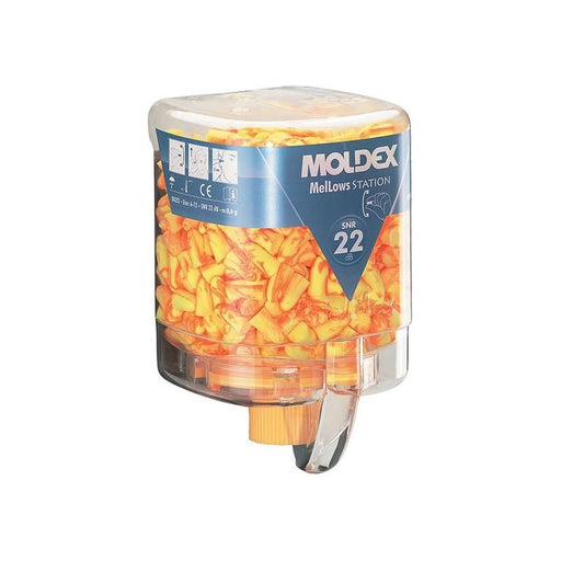 Moldex Disposable Foam Earplugs MelLows® Station SNR 22 dB (250 Pairs) Moldex - Dynamic Drive