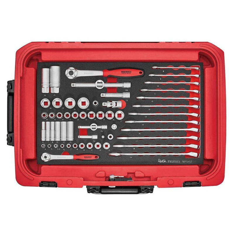 Teng Tools MECCA PRO TC-9 FOAM BP Tool Kit 118 Pieces Teng Tools - Dynamic Drive