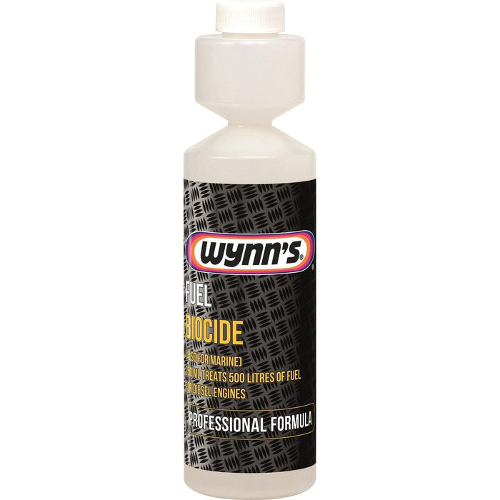 2x Wynns 10601 0.25L Fuel Biocide 250ml Petrol Diesel Additive Treats 500L Fuel Wynns - Dynamic Drive