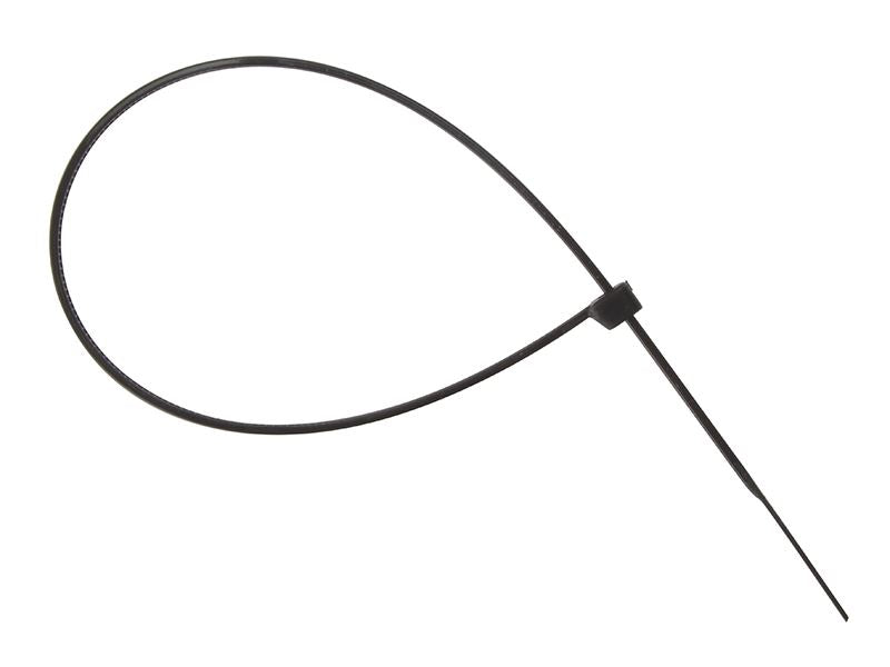 Forgefix Cable Tie Black 4.8 x 368mm (Bag 100) ForgeFix - Dynamic Drive