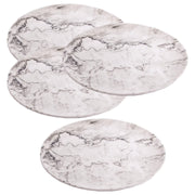 4 x Reusable Plastic Melamine Granite Pattern 11" Dinner Plate for Camping Picnic UK Camping And Leisure - Dynamic Drive