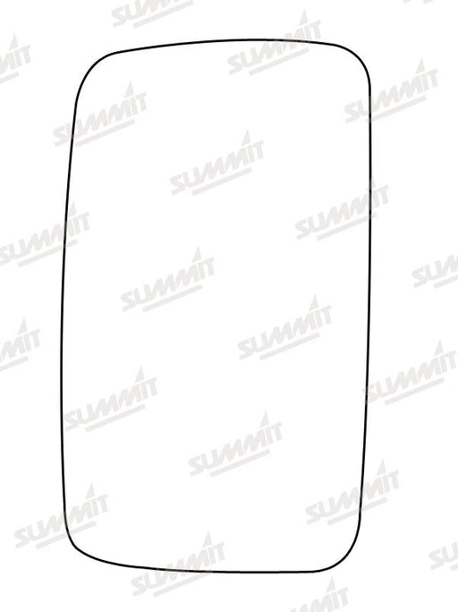 Summit Stick-On Commercial Mirror Glass fits VW LT Van LHS RHS Summit - Dynamic Drive