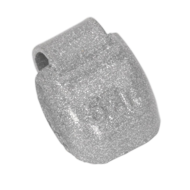 Sealey Wheel Weight 5g Hammer-On Zinc for Steel Wheels Pack of 100 WWSH05 Sealey - Dynamic Drive