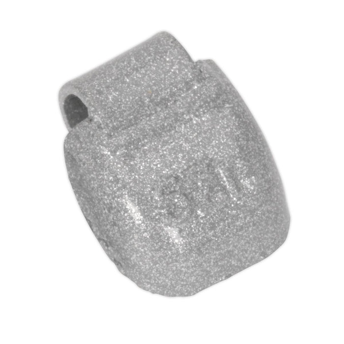 Sealey Wheel Weight 5g Hammer-On Zinc for Steel Wheels Pack of 100 WWSH05 Sealey - Dynamic Drive