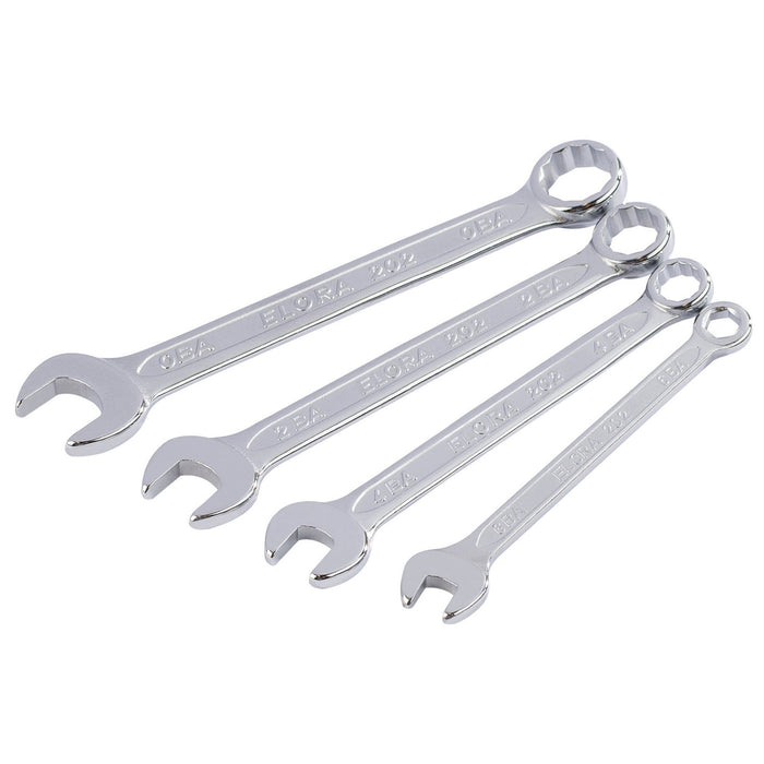 Draper Midget BA Combination Spanner Set (4 Piece) 04197 Draper - Dynamic Drive