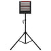 Sealey Infrared Quartz Heater with Tripod Stand 230V 1.4/2.8kW IR28CT Sealey - Dynamic Drive