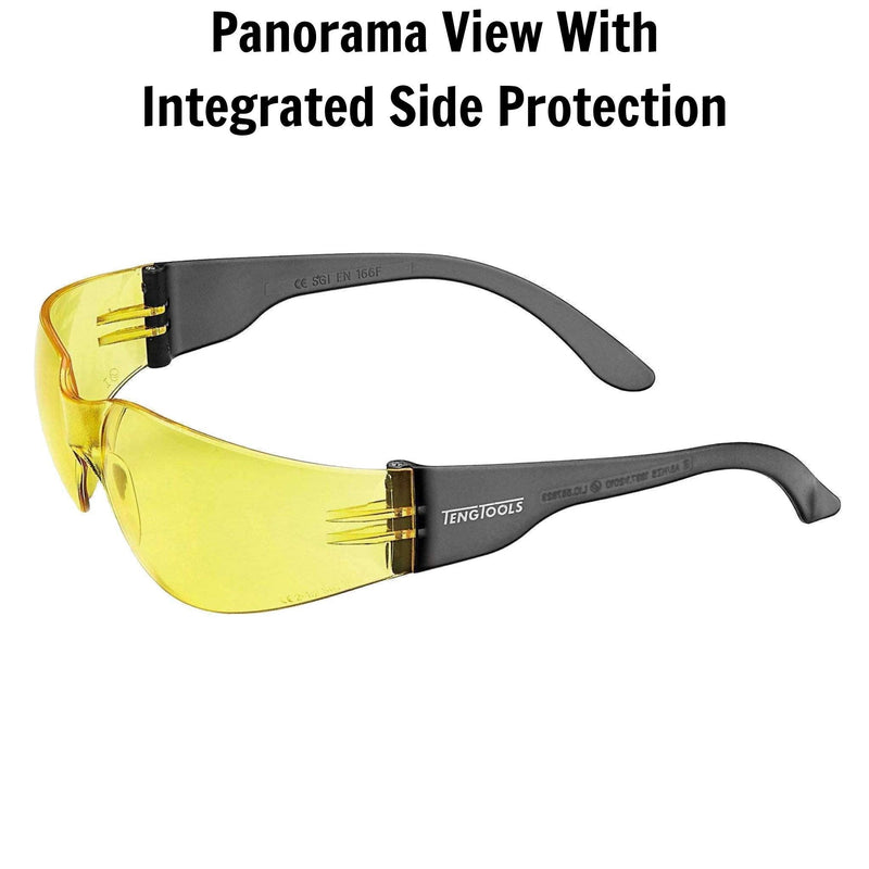 Teng Tools Safety Glasses Yellow Lens Teng Tools - Dynamic Drive