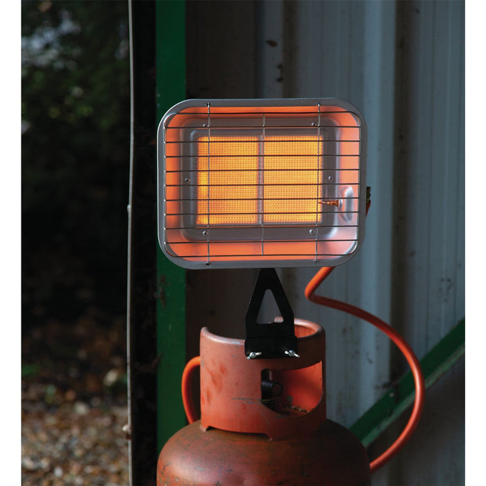 Draper Bottle-Mounted Propane Space Heater, 15,354 BTU/4.5kW 07866 Draper - Dynamic Drive
