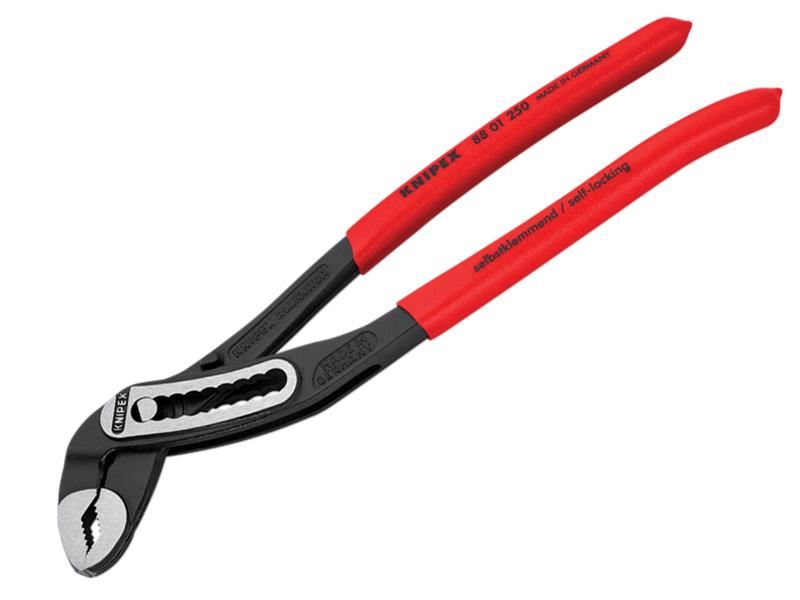 Knipex 88 01 250 Alligator® Water Pump Pliers PVC Grip 250mm Knipex - Dynamic Drive