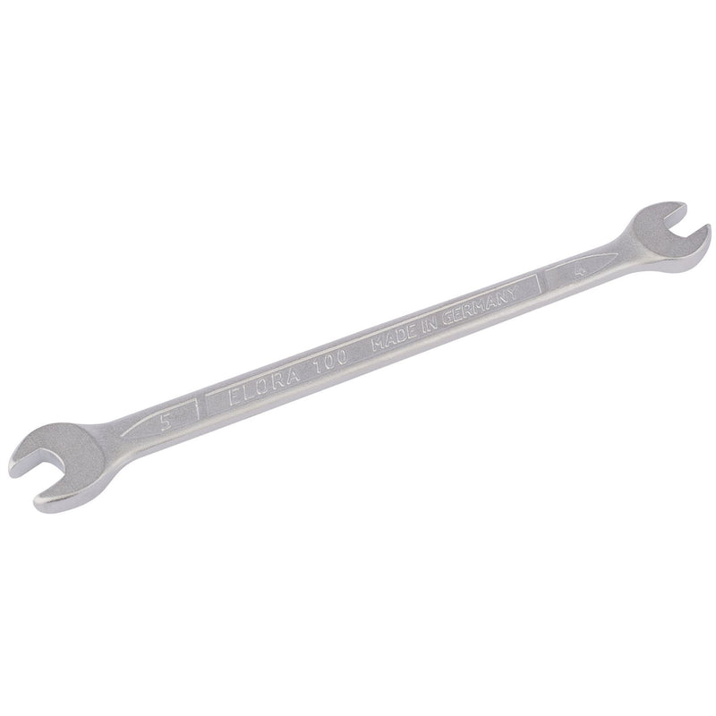 Draper Elora Long Metric Double Open End Spanner, 4 x 5mm 01797 Draper - Dynamic Drive