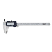 Sealey Digital Vernier Caliper 0-200mm(0-8") AK9622EV Sealey - Dynamic Drive