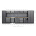 Superline Pro Superline PRO Storage System with Wood Worktop 4.9m APMSSTACK01W Superline Pro - Dynamic Drive