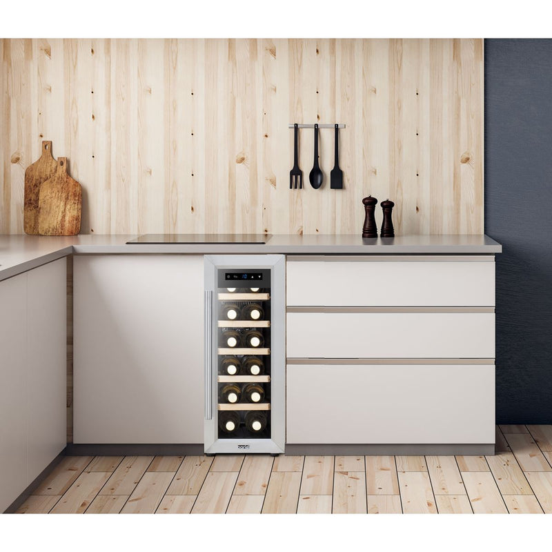 Baridi 12 Bottle Wine Fridge & Cooler - Stainless Steel DH74 Baridi - Dynamic Drive