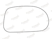 Summit Stick-On Standard Mirror Glass fits Fiat Bravo Brava 95 to 01 RHS Summit - Dynamic Drive