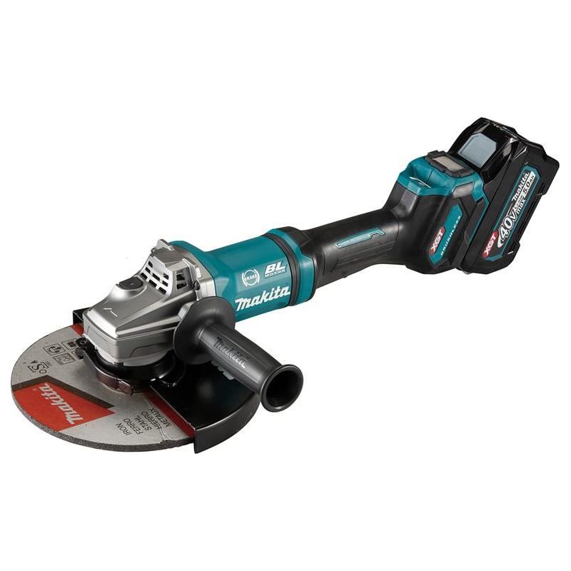 Makita GA038GT205 XGT 40Vmax BL Angle Grinder 230mm 40V 2 x 5.0Ah Li-ion Makita - Dynamic Drive