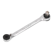 Sealey Ratchet Spanner 1/4"Hex x 5/16"Hex Drive with 1/4"Sq Drive Adaptor AK6967 Sealey - Dynamic Drive