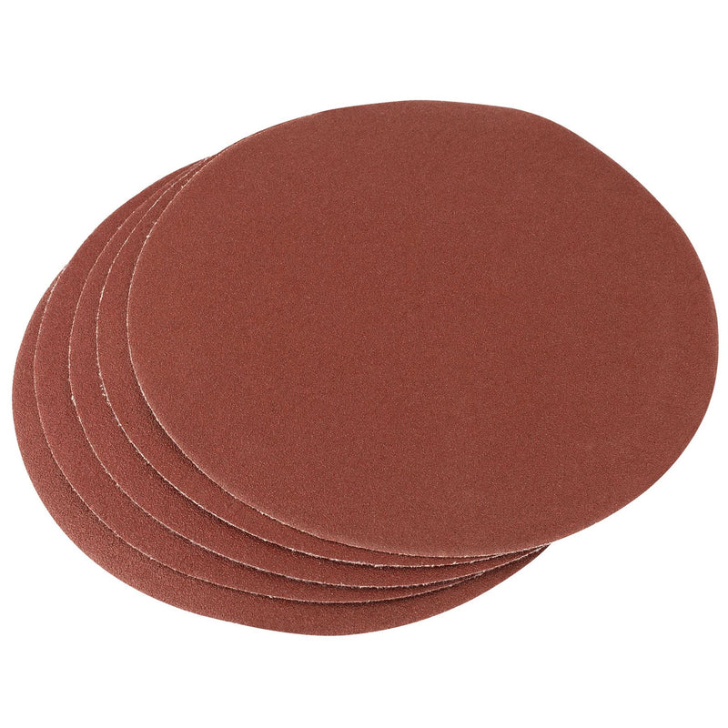 Draper Hook and Eye Backed Aluminium Oxide, 200mm, 100 Grit (Pack of 5) 23358 Draper - Dynamic Drive
