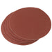 Draper Hook and Eye Backed Aluminium Oxide, 200mm, 100 Grit (Pack of 5) 23358 Draper - Dynamic Drive