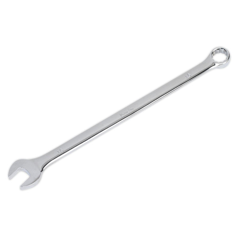 Sealey Combination Spanner Extra-Long 16mm AK631016 Sealey - Dynamic Drive