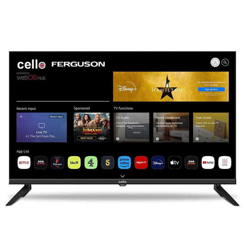 Cello 32" Smart Webos TV with Freeview Play Cello - Dynamic Drive