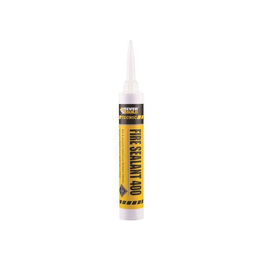 Everbuild Sika Tecnic Fire Sealant 400 Black 380ml Everbuild Sika - Dynamic Drive