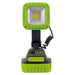 Draper COB LED Rechargeable Worklight, 10W, 1,000 Lumens, Green, 4 x 2.2Ah Batte Draper - Dynamic Drive