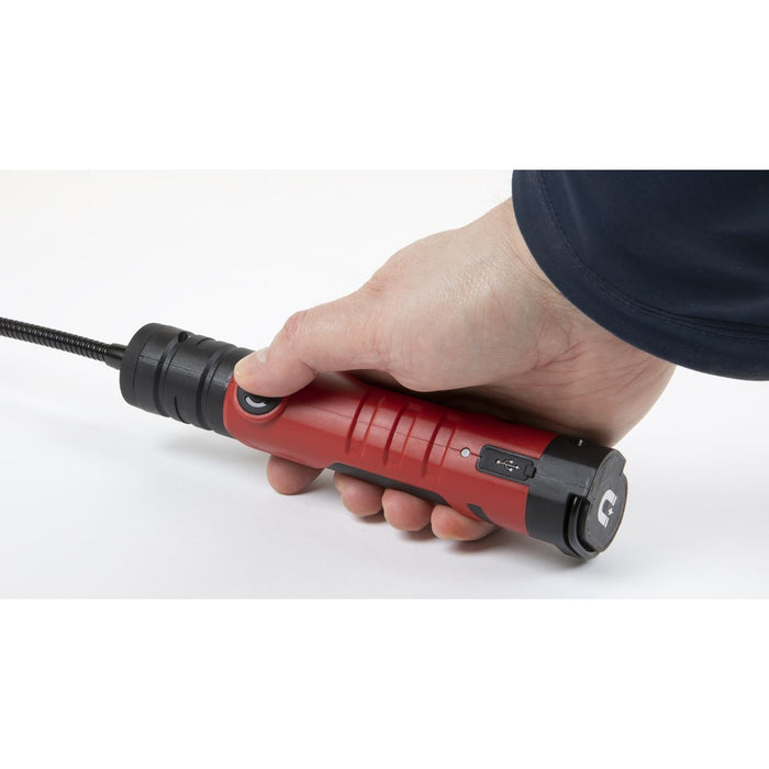 Sealey Rechargeable Flexi Magnetic Pick-Up Tool Light 3W SMD LED LEDFLEXPT Sealey - Dynamic Drive