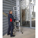 Sealey Telescopic Ladder 11-Tread Aluminium - BS EN 131 ATL11 Sealey - Dynamic Drive