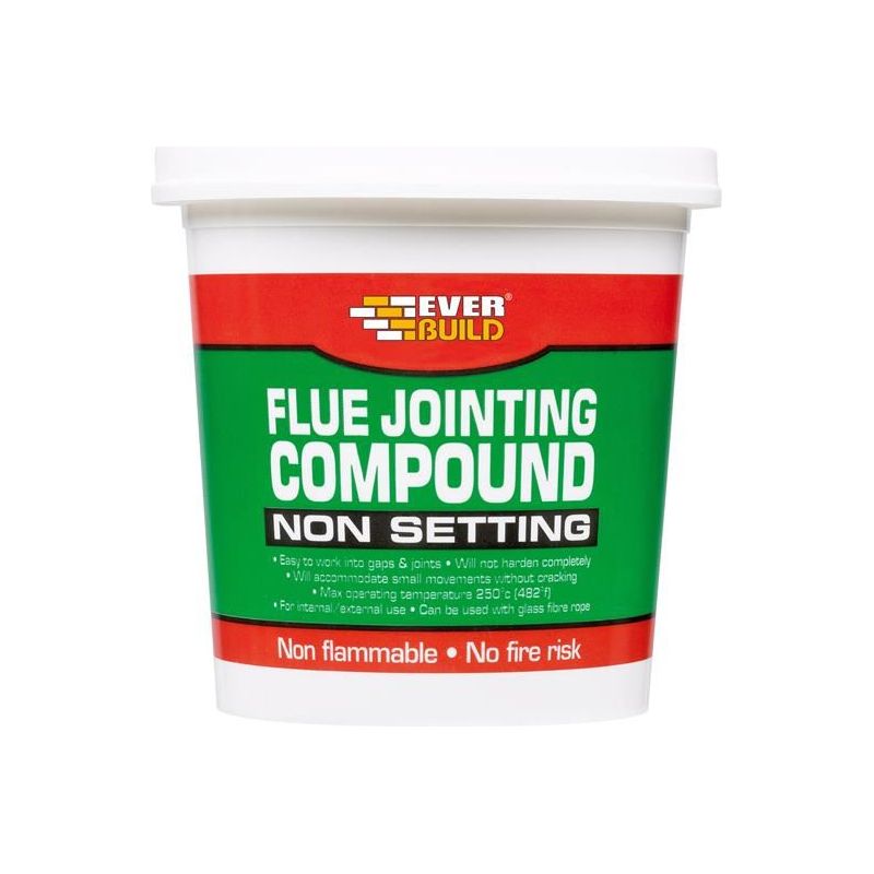 Everbuild Sika Flue Jointing Compound 500g Everbuild Sika - Dynamic Drive
