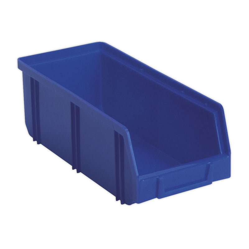 Sealey Plastic Storage Bin Deep 105 x 240 x 85mm Blue Pack of 28 TPS2D Sealey - Dynamic Drive