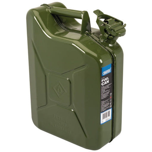Draper Steel Fuel Can, 10L, Green 07610 Draper - Dynamic Drive