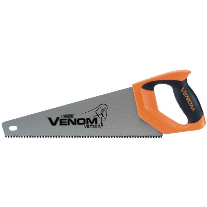 Draper Venom First Fix Triple Ground Tool Box Saw, 350mm, 7tpi/8ppi Draper - Dynamic Drive
