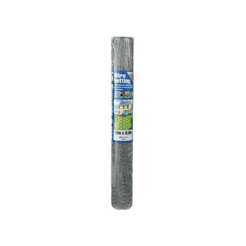 Gardman Galvanised Wire Netting 13mm² Hexagon, 10 x 0.9m Gardman - Dynamic Drive