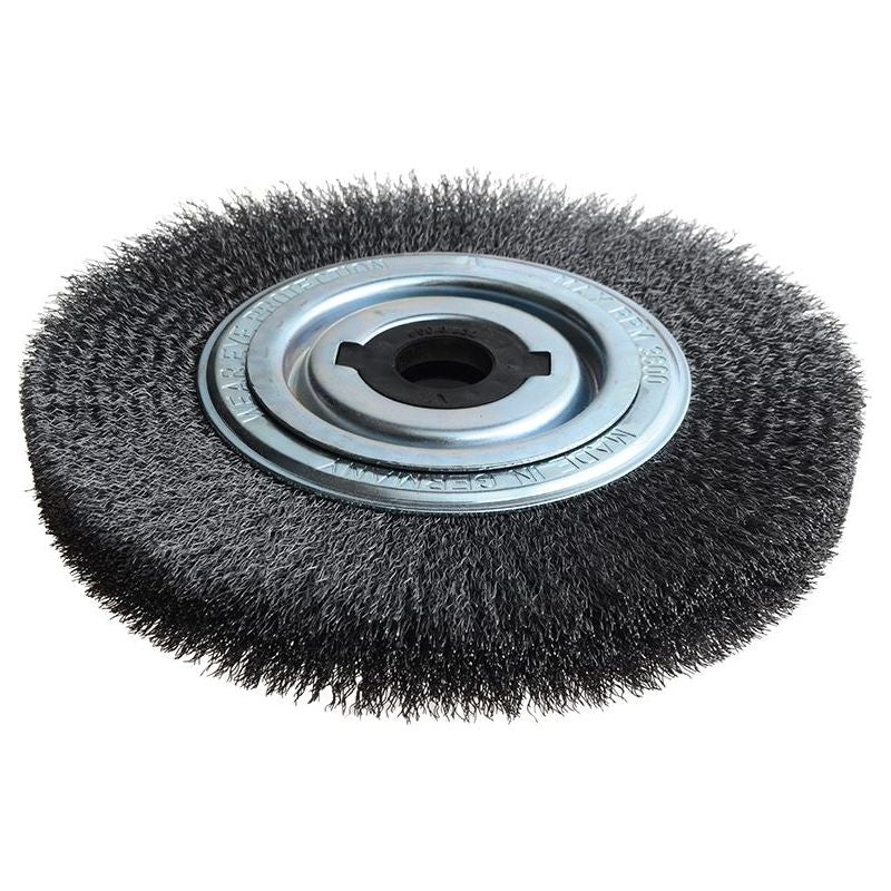 Lessmann Wheel Brush D250mm x W30-35 x 100 Bore Steel Wire 0.30 + Adaptors Set 4 +1 Lessmann - Dynamic Drive