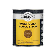Liberon Black Bison Wax Paste Dark Oak 1kg Liberon - Dynamic Drive