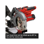 Einhell TE-SM 36/210 Li-Solo Power X-Change Sliding Mitre Saw 18V Bare Unit Einhell - Dynamic Drive