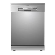 Baridi Regular Sized Freestanding Dishwasher 60cm Wide 14 Place Settings Silver Baridi - Dynamic Drive